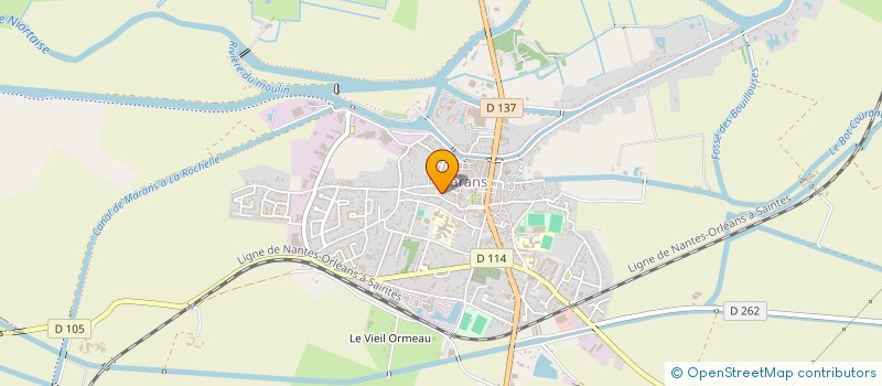 localisation de l'entreprise MADAME CHARLENE GUILLOTEAU  VIX