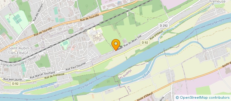 localisation de l'entreprise MADAME CHARLENE GUILLOU  FRENEUSE