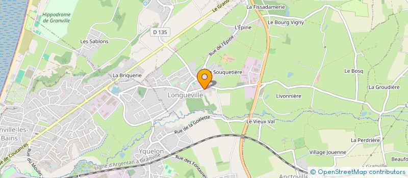 localisation de l'entreprise MADAME CHARLENE GUYON  LONGUEVILLE