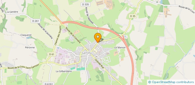 localisation de l'entreprise MADAME CHARLENE HAMON  SARTILLY-BAIE-BOCAGE