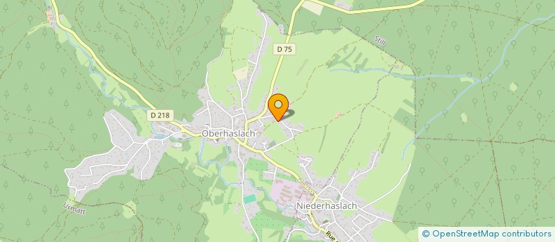 localisation de l'entreprise MADAME CHARLENE HEILIGENSTEIN  OBERHASLACH