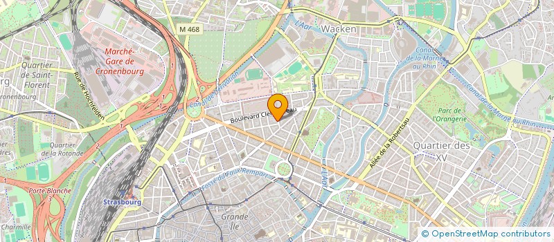 localisation de l'entreprise MADAME CHARLENE HIRON à STRASBOURG