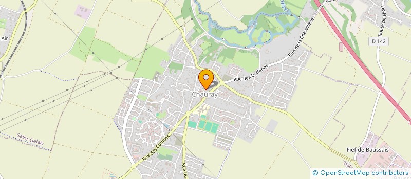 localisation de l'entreprise MADAME CHARLENE HUGBART  CHAURAY