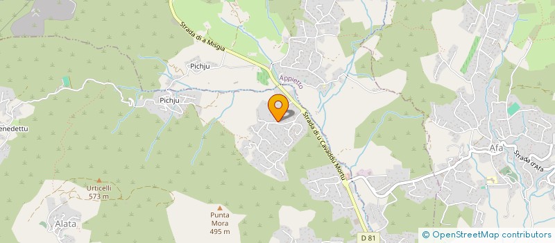 localisation de l'entreprise MADAME CHARLENE HUSSON-RAISON  ALATA