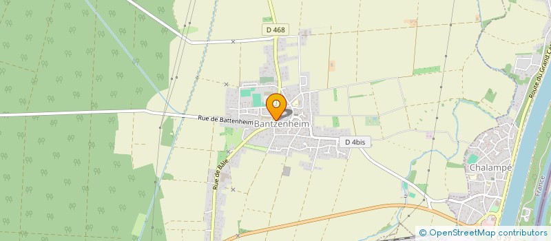 localisation de l'entreprise MADAME CHARLENE JAEGER à BANTZENHEIM
