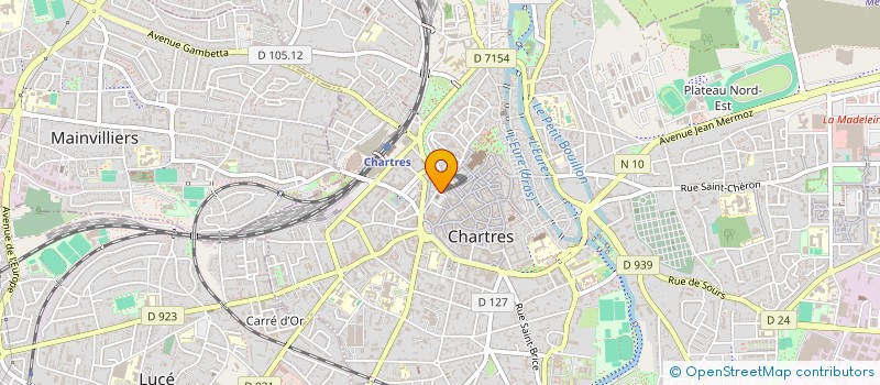 localisation de l'entreprise MADAME CHARLENE KIANSKY à CHARTRES