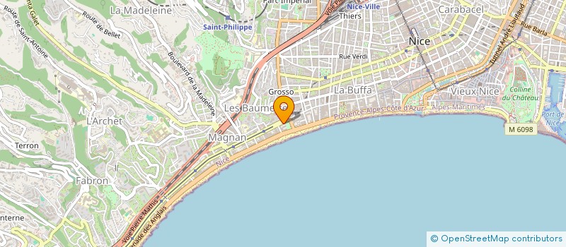 localisation de l'entreprise MADAME CHARLENE KNEPPER à NICE