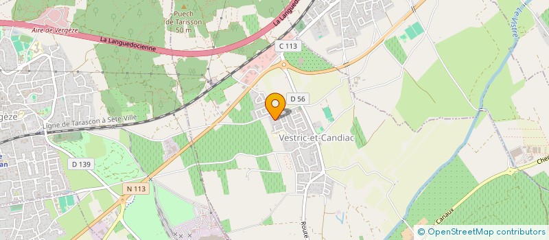 localisation de l'entreprise MADAME CHARLENE KOCH  VESTRIC-ET-CANDIAC