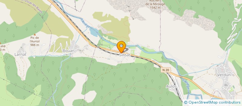 localisation de l'entreprise MADAME CHARLENE LABAT à AULOS-SINSAT