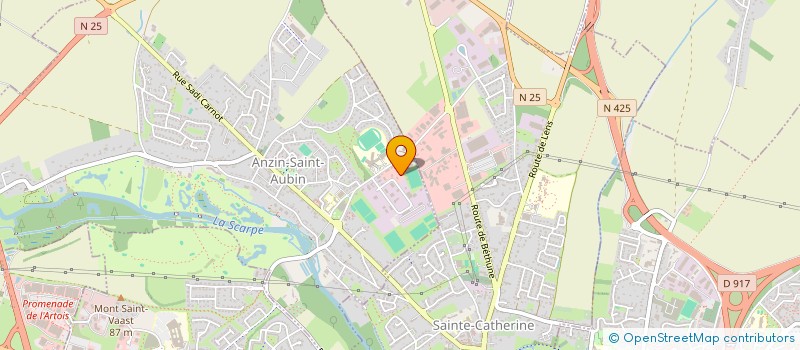 localisation de l'entreprise MADAME CHARLENE LACULLE à ARRAS
