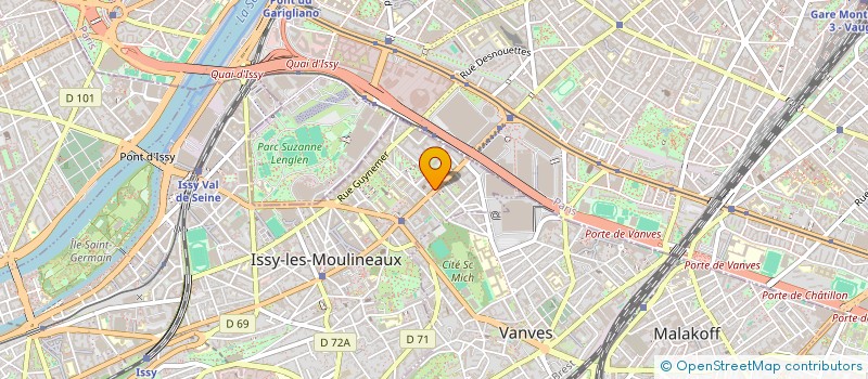 localisation de l'entreprise MADAME CHARLENE LAFARGUE à ISSY-LES-MOULINEAUX
