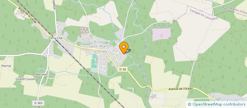 localisation de l'entreprise MADAME CHARLENE LAMOTHE  BASCONS