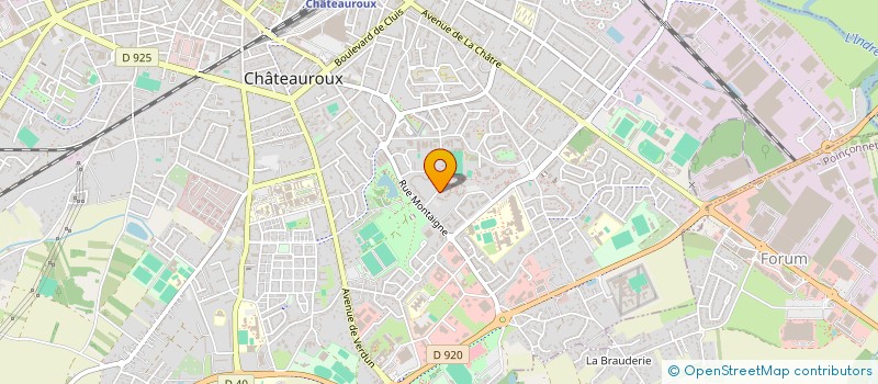 localisation de l'entreprise MADAME CHARLENE LEBIGRE à CHATEAUROUX