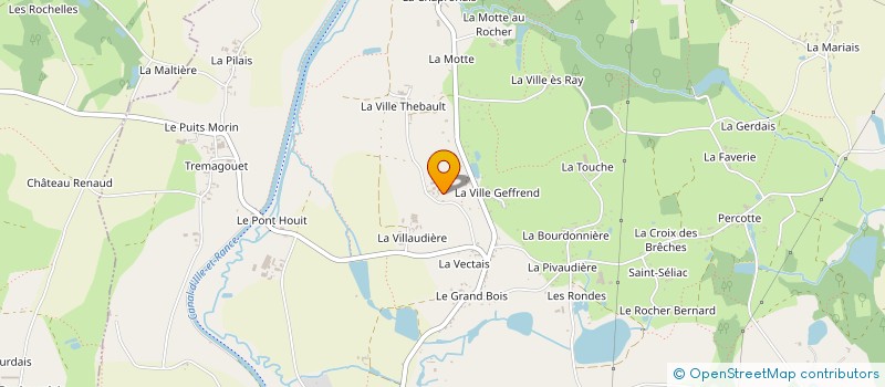 localisation de l'entreprise MADAME CHARLENE LEBRETON  QUEBRIAC