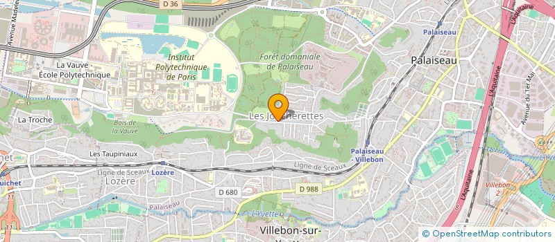 localisation de l'entreprise MADAME CHARLENE LEDOUX à PALAISEAU