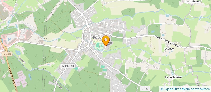 localisation de l'entreprise MADAME CHARLENE LEMARCHAND  RUAUDIN