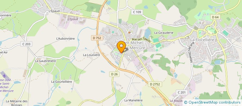 localisation de l'entreprise MADAME CHARLENE LEPAGE  SEVREMONT