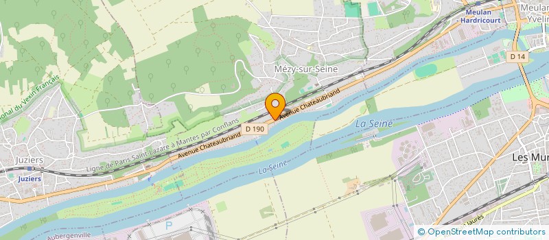 localisation de l'entreprise MADAME CHARLENE LEROY  MEZY-SUR-SEINE