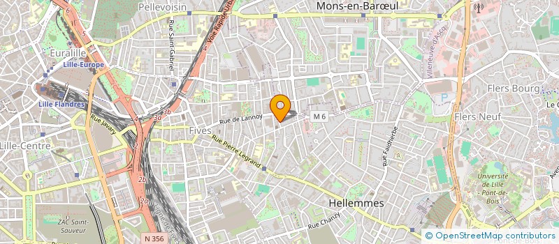 localisation de l'entreprise MADAME CHARLENE LETOUX à LILLE