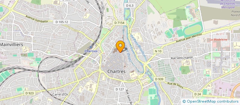 localisation de l'entreprise MADAME CHARLENE LEWANDOWSKI à CHARTRES