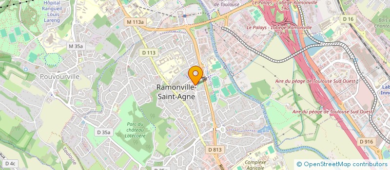 localisation de l'entreprise MADAME CHARLENE LLOVELL  RAMONVILLE-SAINT-AGNE