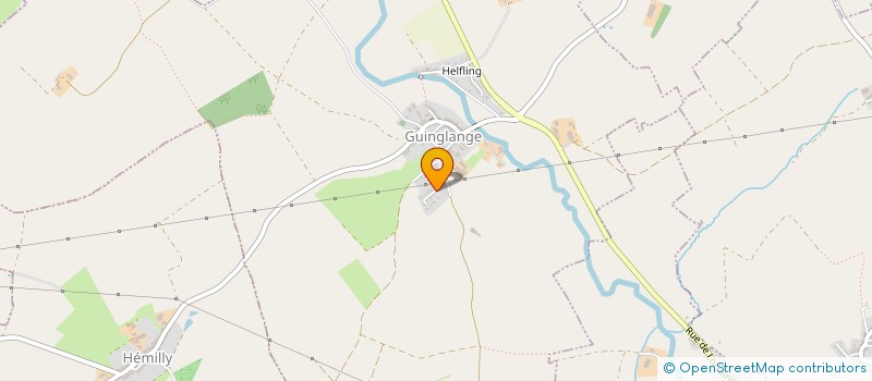 localisation de l'entreprise MADAME CHARLENE LOUIS  GUINGLANGE