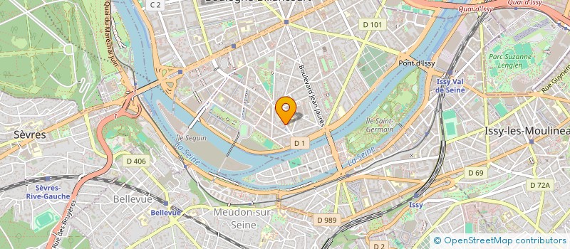 localisation de l'entreprise MADAME CHARLENE LUYEYE MANUNGA à BOULOGNE-BILLANCOURT