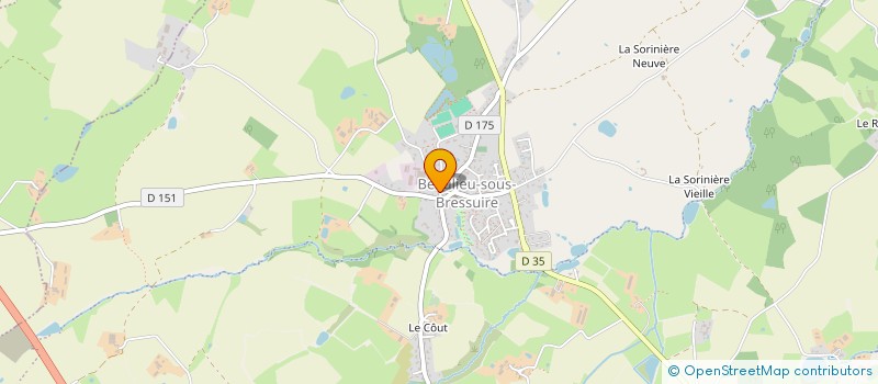localisation de l'entreprise MADAME CHARLENE MAGNOUX à BRESSUIRE