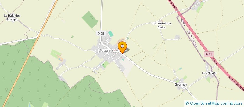 localisation de l'entreprise MADAME CHARLENE MALBEC  DOUAINS