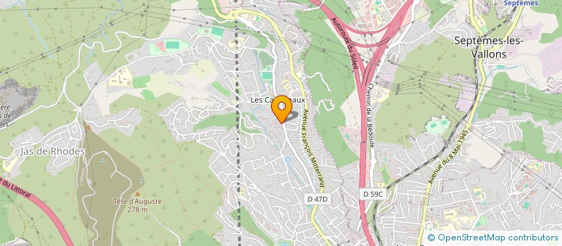localisation de l'entreprise MADAME CHARLENE MARCHASSON à LES PENNES-MIRABEAU