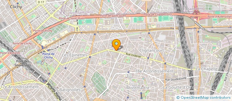 localisation de l'entreprise MADAME CHARLENE MARIDOR  PARIS