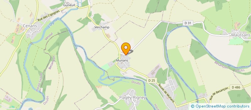 localisation de l'entreprise MADAME CHARLENE MARILLY  LARIANS-ET-MUNANS