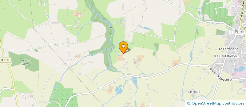 localisation de l'entreprise MADAME CHARLENE MARTIN  MAUGES-SUR-LOIRE