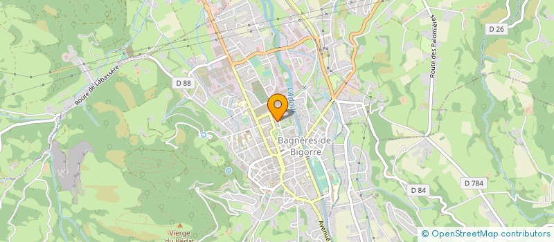 localisation de l'entreprise MADAME CHARLENE MARTINIERE à BAGNERES-DE-BIGORRE