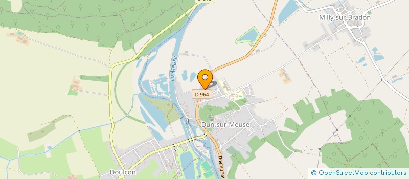 localisation de l'entreprise MADAME CHARLENE MARTINS  DUN-SUR-MEUSE