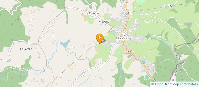 localisation de l'entreprise MADAME CHARLENE MAUREL à MONTSALVY