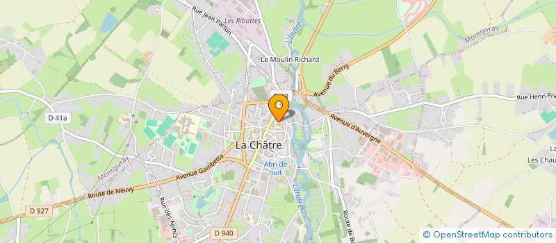 localisation de l'entreprise MADAME CHARLENE MAURU à LA CHATRE