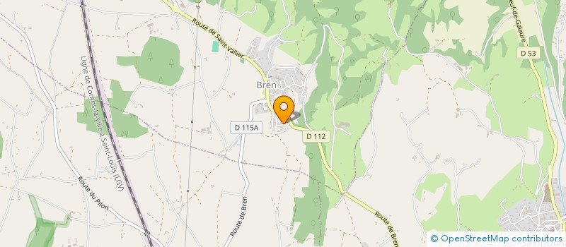 localisation de l'entreprise MADAME CHARLENE MICHON  BREN