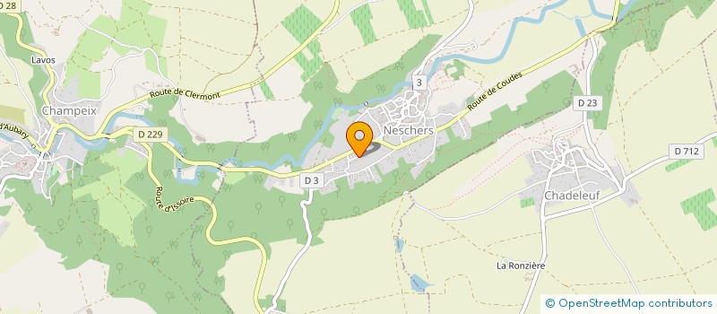 localisation de l'entreprise MADAME CHARLENE MIODET  NESCHERS