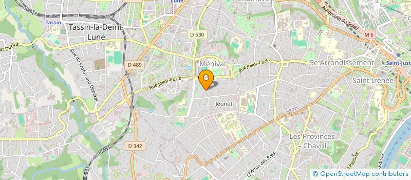 localisation de l'entreprise MADAME CHARLENE MOISSINAC  LYON 5EME