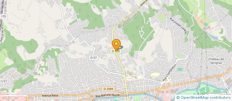 localisation de l'entreprise MADAME CHARLENE MONS à BRIVE-LA-GAILLARDE