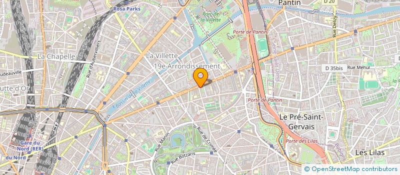 localisation de l'entreprise MADAME CHARLENE MONTECINOS  PARIS