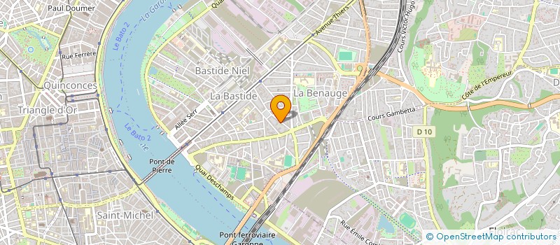 localisation de l'entreprise MADAME CHARLENE NGUYEN VAN NGU  BORDEAUX