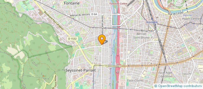 localisation de l'entreprise MADAME CHARLENE OROSCO  VAULNAVEYS-LE-HAUT