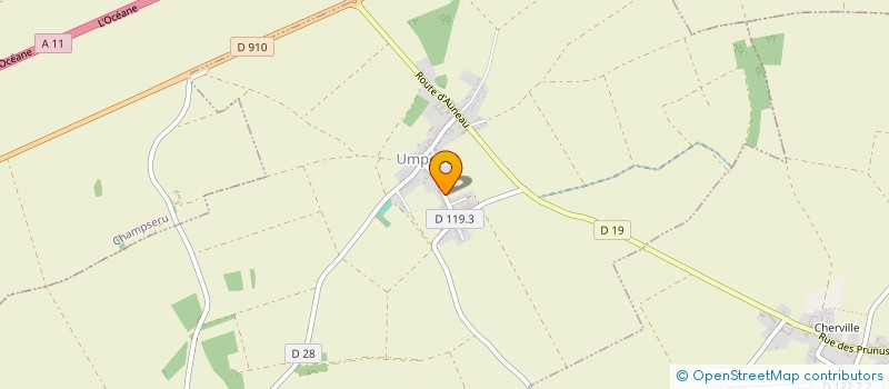 localisation de l'entreprise MADAME CHARLENE OZANNE à UMPEAU