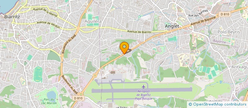 localisation de l'entreprise MADAME CHARLENE PASQUINELLI  LABENNE