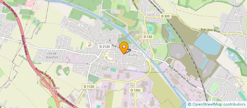 localisation de l'entreprise MADAME CHARLENE PERILLI  AUBY