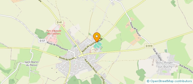 localisation de l'entreprise MADAME CHARLENE PETIT  BUCHY