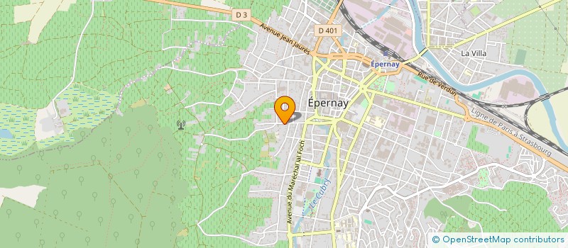 localisation de l'entreprise MADAME CHARLENE PETRET à EPERNAY