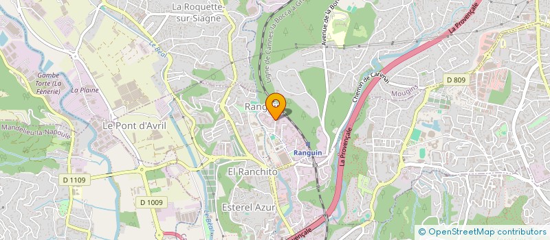 localisation de l'entreprise MADAME CHARLENE PHILIPPON  CANNES
